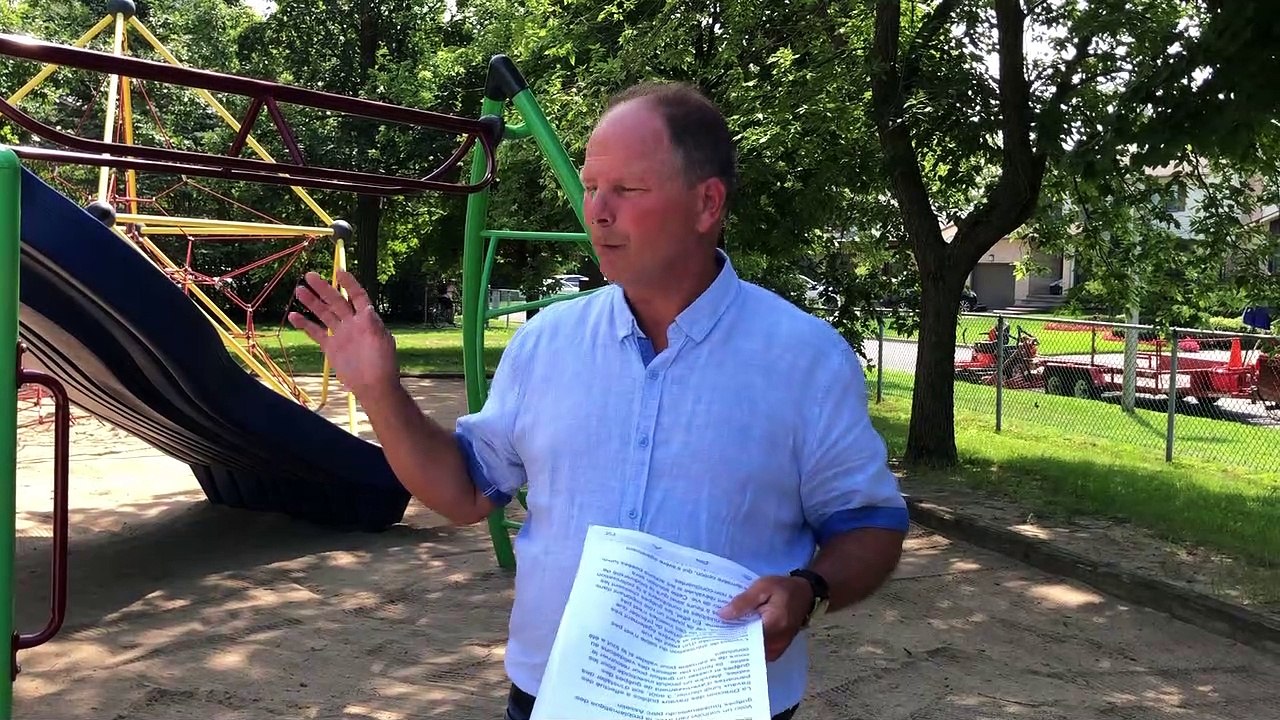 Guêpes de sable au parc Asselin - Août 2020