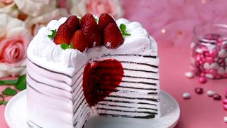 Best for Chocolate - So Yummy Chocolate Heart Cake - Perfect Cake Decorating Recipes