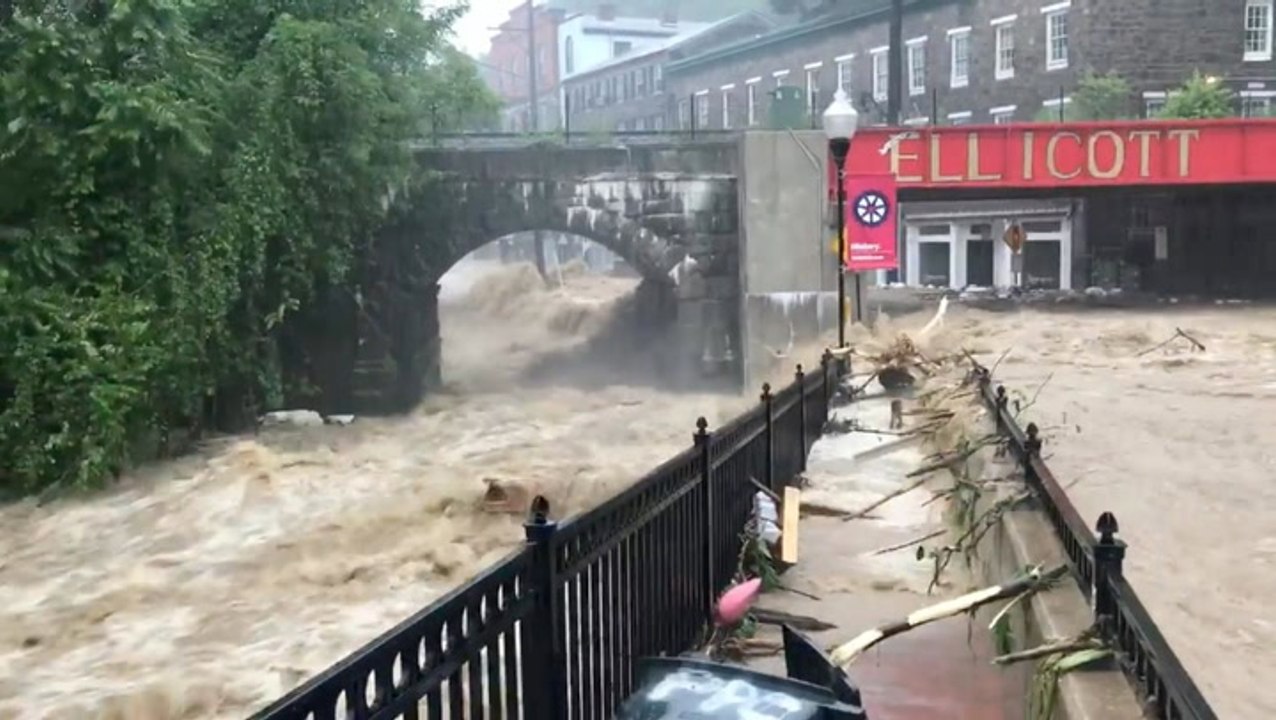 One man missing after devastating Maryland storm