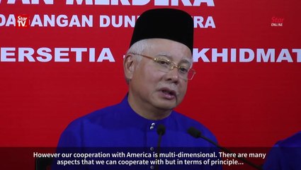 Jerusalem: Diplomatic ties with U.S won't be affected says Najib