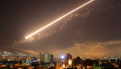 US, Britain, France launch air strikes in Syria