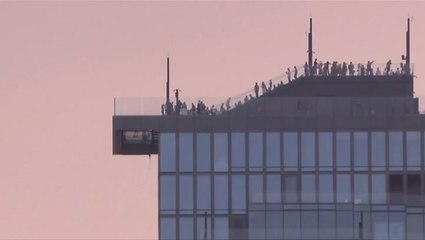 Bangkok's new rooftop skywalk wows visitors