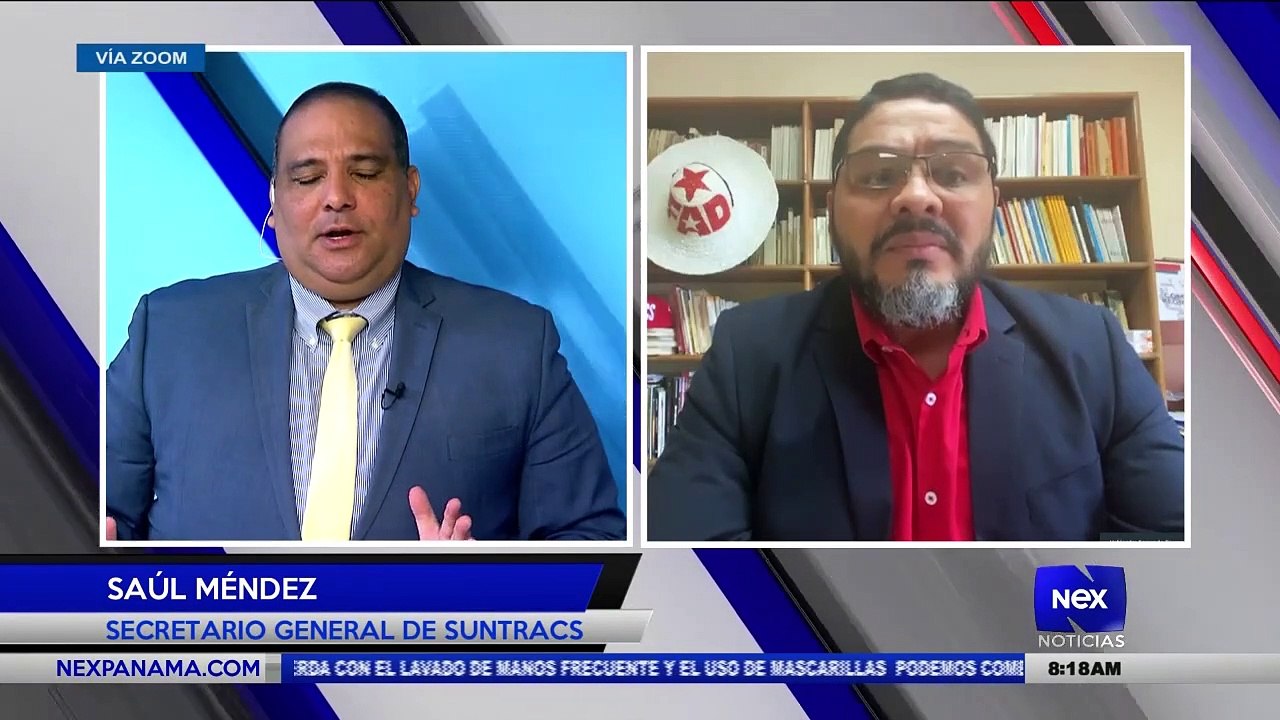 Entrevista a Saul Mendez - Secretario General de SUNTRACS  - Nex Noticias