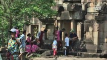 [NTV 130418] ASEAN Scoop Festival held at ancient castle in Thai province bordering Cambodia