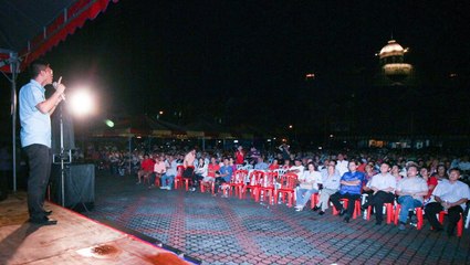 Huge turn out for MCA Kampar ceramah