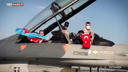 MSB'den TurAz Kartalı paylaşımı: Türk'e yuvadır gökte bulutlar, vatana zırhtır hudutta kartallar