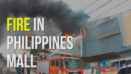 37 dead in Philippines mall fire
