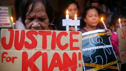 Philippines court hands down first murder verdict against police in drug war