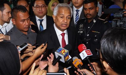 New Attorney-General Tommy Thomas reports for duty