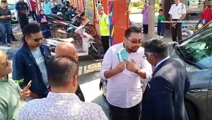 Umno member intimidates Waytha's press sec outside school