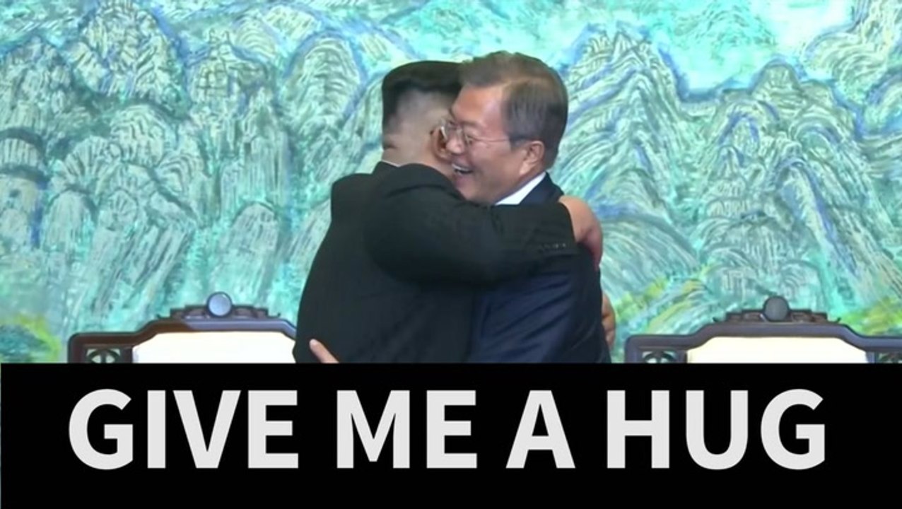 North and South Korea agree to goal of 'complete denuclearisation'