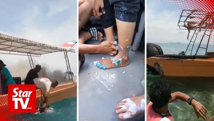 Tourists visiting Semporna urged to book only licensed vessels following boat fire mishap
