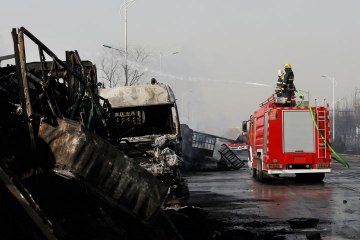 Blast kills at least 22 in northern China