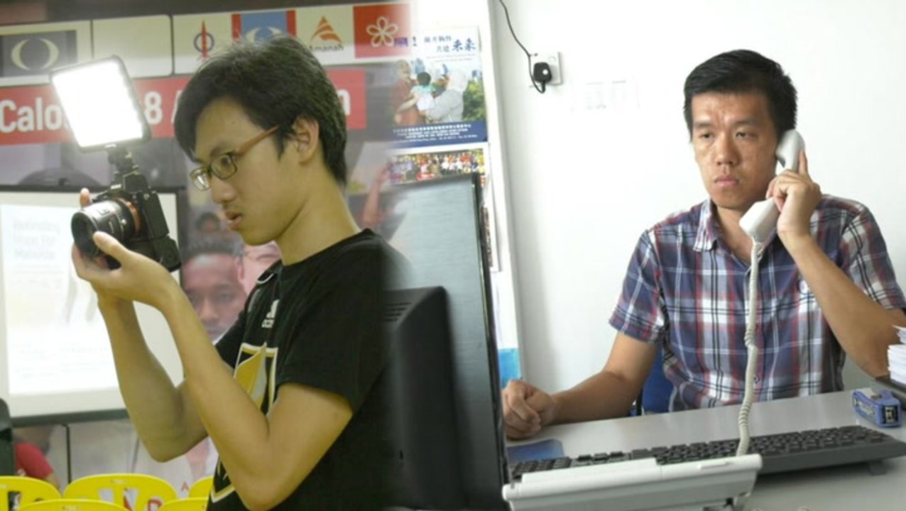 Young people work hard to help candidates win GE14