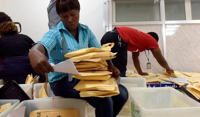 Liberians await outcome of historic election