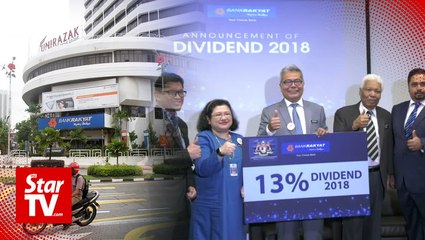 Bank Rakyat to pay 13pc dividend on April 15
