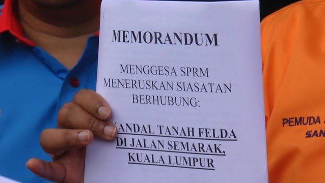 Opposition, Anak submit memorandum to MACC over Jalan Semarak deal