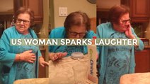 Italian grandma hilariously learns how to use Google Home device