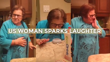 Italian grandma hilariously learns how to use Google Home device