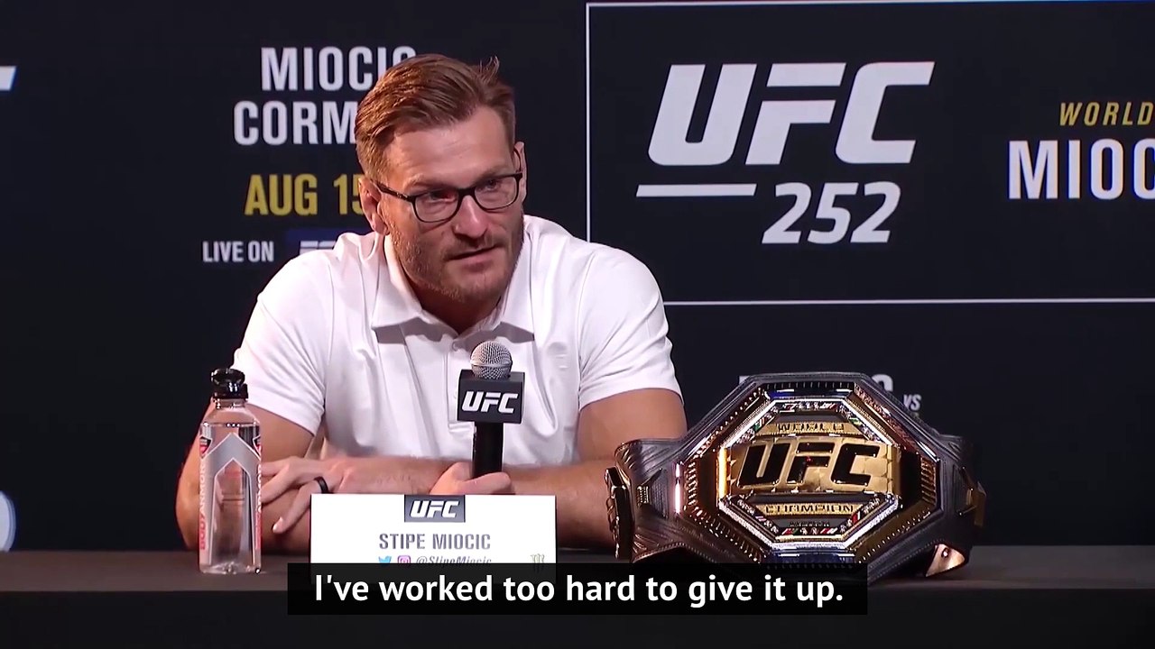 Cormier aiming for 'greatness' in trilogy bout against Miocic