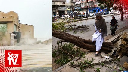 Massive dust storm sweeps through Karachi, kills 5