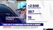 Covid-19: 2846 nouveaux cas et 26 nouveaux foyers épidémiques ont été recensés en 24 heures en France