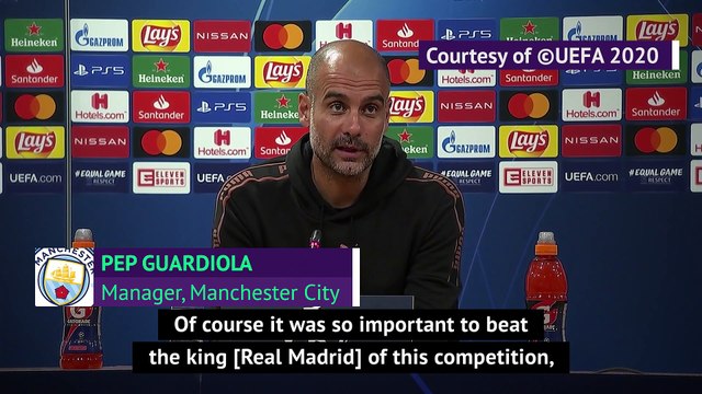 Important to have beaten UCL 'kings' Real Madrid - Guardiola