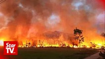 Hundreds homeless in longhouse fire near Bakun Dam