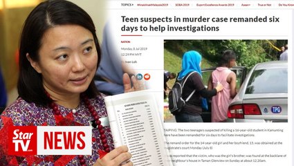 Hannah on juveniles: We need to focus on rehabilitation