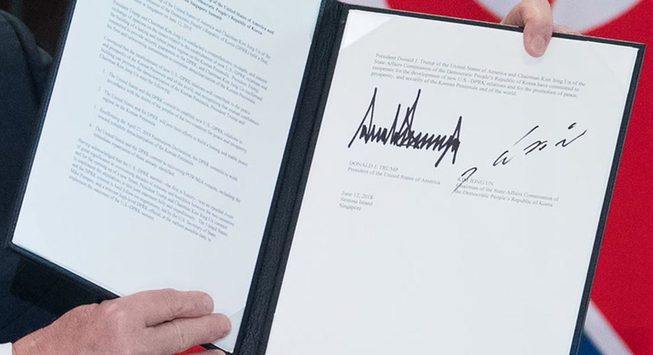Kim Jong Un commits to denuclearisation, says Trump