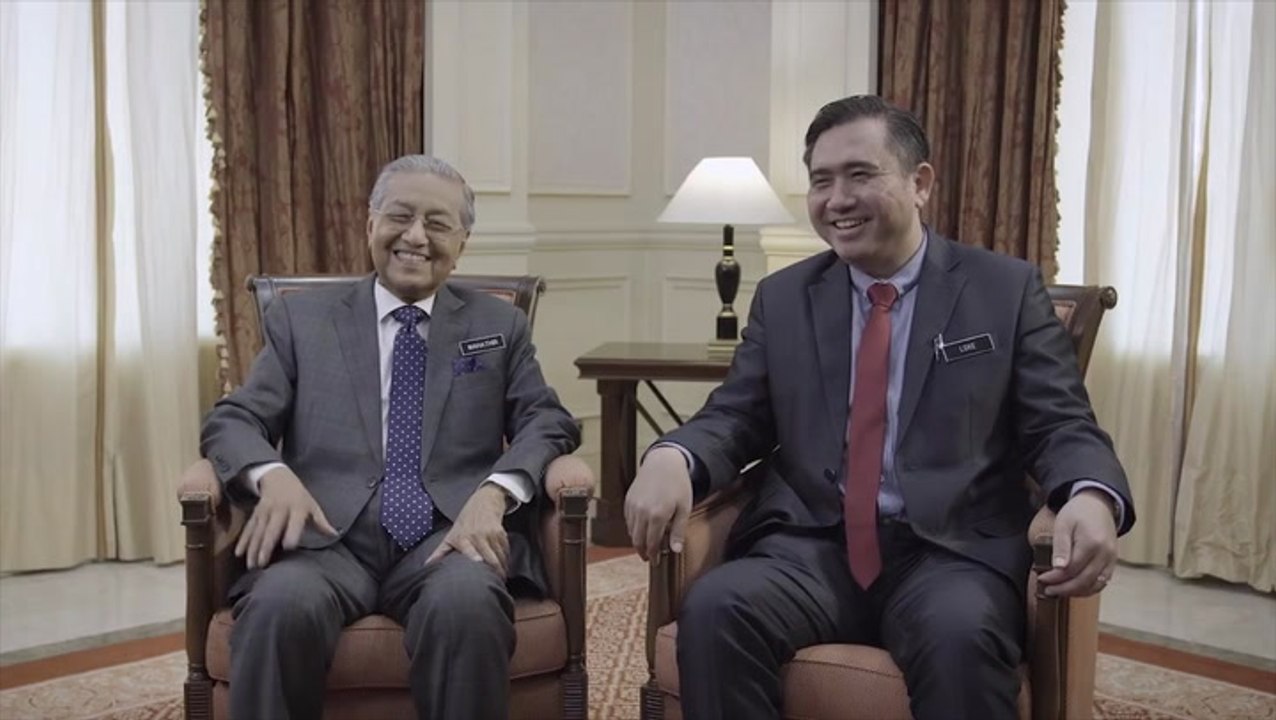 Dr M and Anthony Loke offer friendly advice in road safety viral video