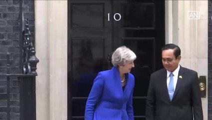 [NTV 220618] Thai PM meets with British counterpart May during UK visit