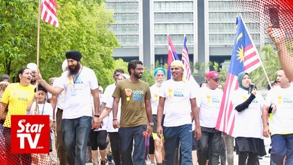 Walk to spread peace and unity