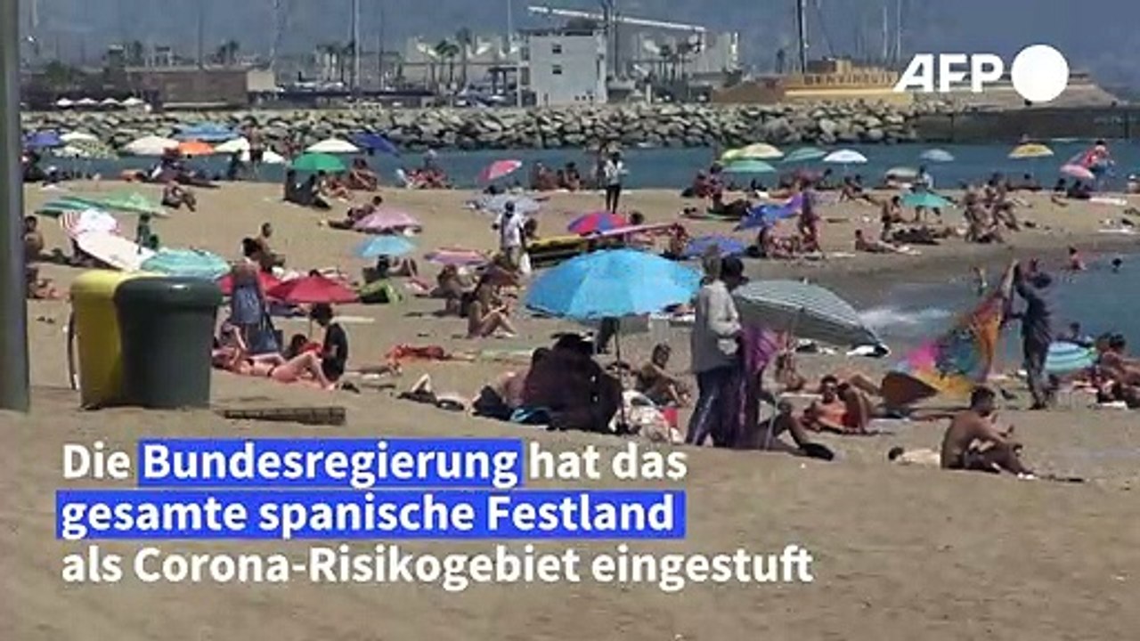 Spanisches Festland und Balearen werden Corona-Risikogebiet