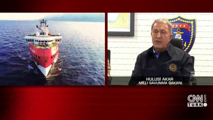 Son dakika haberi: Bakan Akar, Doğu Akdeniz ve Ege'de görevli askerlerle görüştü | Video