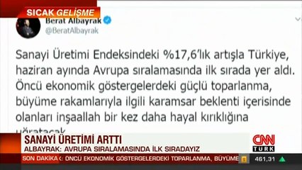Son dakika... Bakan Albayrak duyurdu: %17,6’lık artışla Türkiye Avrupa'da ilk sırada yer aldı