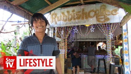 Plastic cups runneth over at Cambodia's Rubbish Cafe
