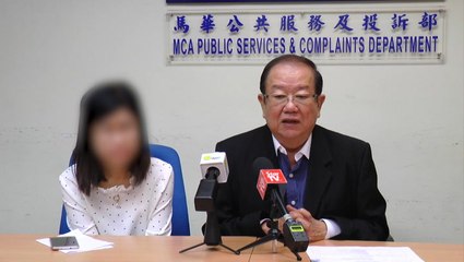 Victim scammed after a fake car accident