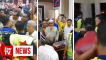 Standoff in mosque as protesters try to disrupt Wan Ji's sermon