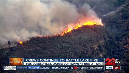 Fire Watch: Crews continue to do battle with wildfires around the regionattle