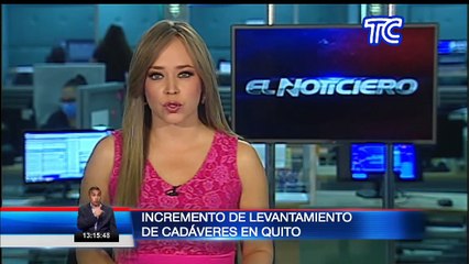 Coronavirus: incremento de levantamiento de cadáveres en Quito