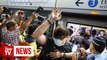 Protesters disrupts Hong Kong’s train line during morning rush
