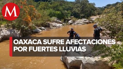 Lluvias en Oaxaca dejan un desaparecido y 200 familias afectadas