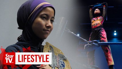 Just do what makes you happy, says Malaysia’s first hijabi pro wrestler