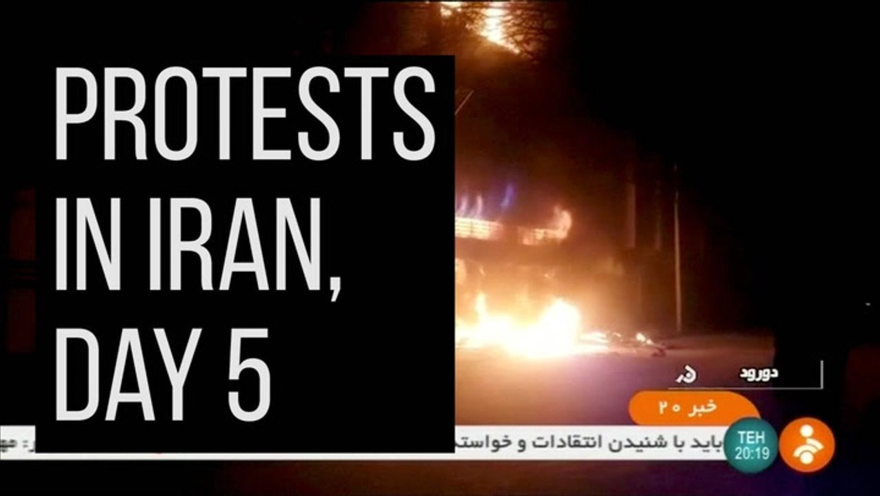 Iran protests grow, death toll mounts