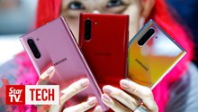 Samsung's new Note takes on Huawei in selfie beauty pageant