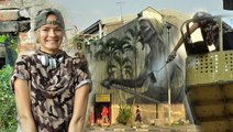 Julia Volchkova brightens up Port Klang with giant mural