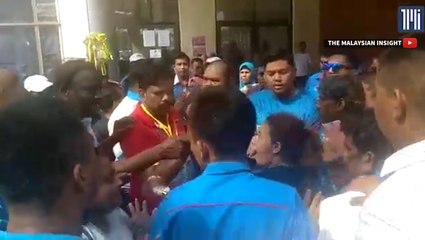 Scuffle breaks out at Lembah Pantai FT PKR polls