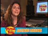 Alyson Stoner - Phineas & Ferb Commercial