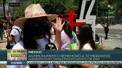 México: Instalan anti monumento por las víctimas de San Fernando